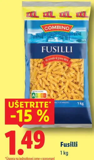 Combino Fusilli cestoviny