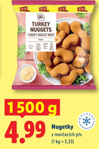 Culinea Turkey Nuggets z morčacích pŕs
