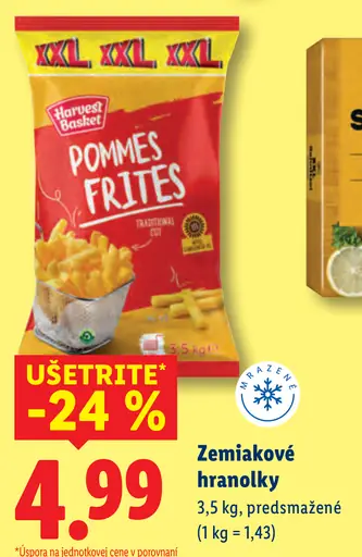 Harvest Basket Zemiakové hranolčeky