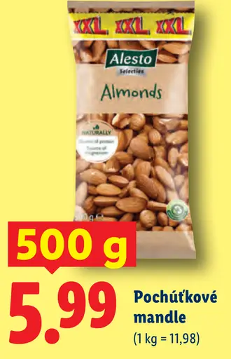 Alesto Pochúťkové mandle
