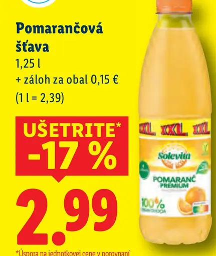 Pomarančová šťava