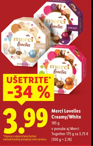 Merci Lovelies Creamy/ White