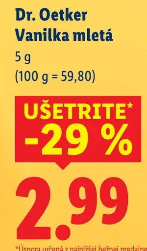 Dr. Oetker Vanilka mletá