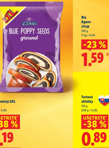 Belbake mak mletý XXL