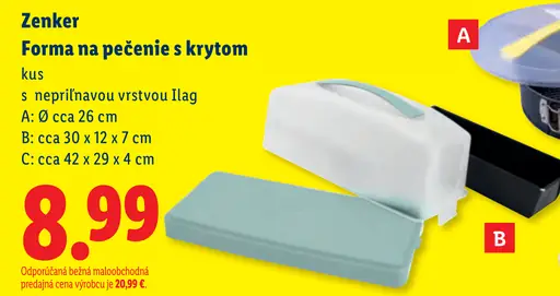 Zenker forma na pečenie