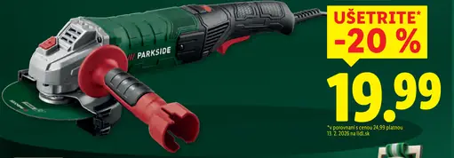 Parkside Brúska multifunkčná na drevo, kov a lak