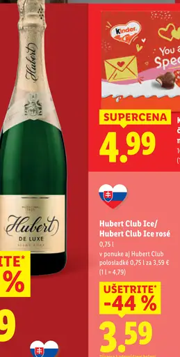 Hubert De Luxe šumivé víno