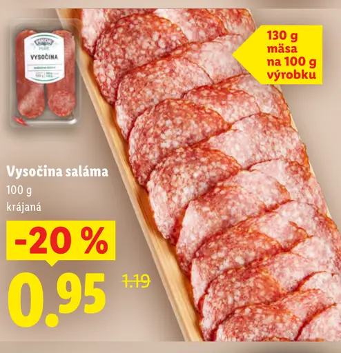 Vysočina saláma krájaná