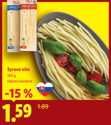 Pilos Syrové nite údené/neúdené