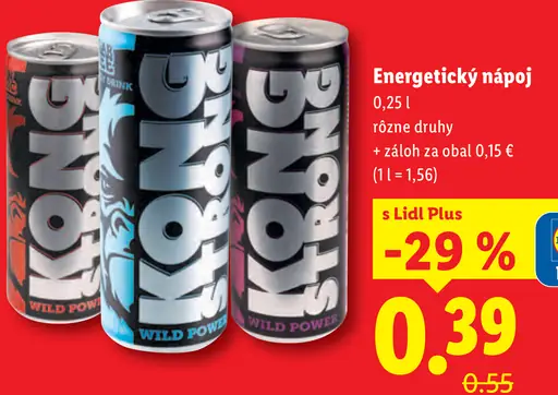 Kong Strong Energetický nápoj