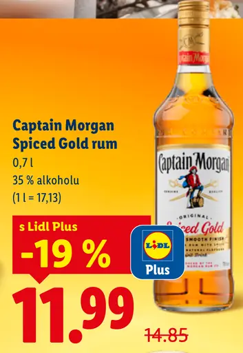 Captain Morgan Spiced Gold rum