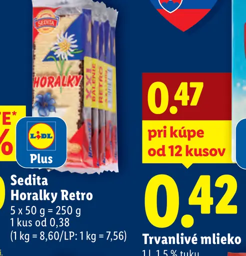 Sedita Horalky Retro oblátky