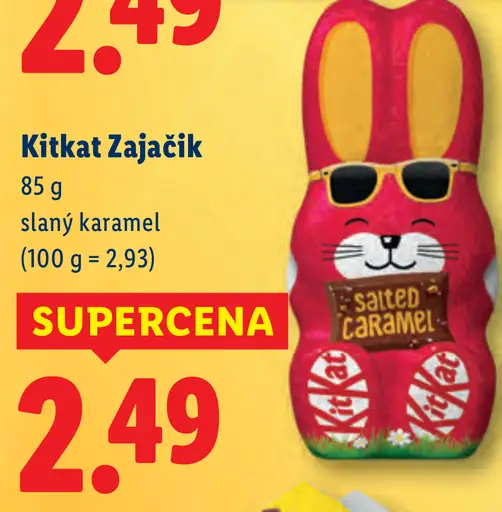KitKat Zajačik slaný karamel