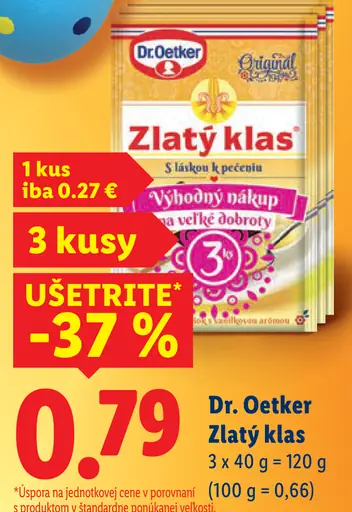 Dr. Oetker Zlatý klas