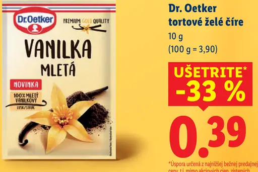 Dr. Oetker Vanilka mletá