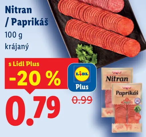 Nitran / Paprikáš krájaný