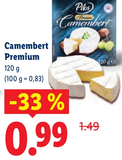 Pilos Camembert Premium