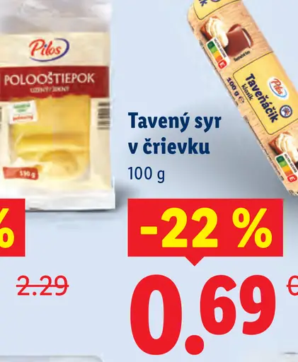 Pilos Tavený syr v črieku