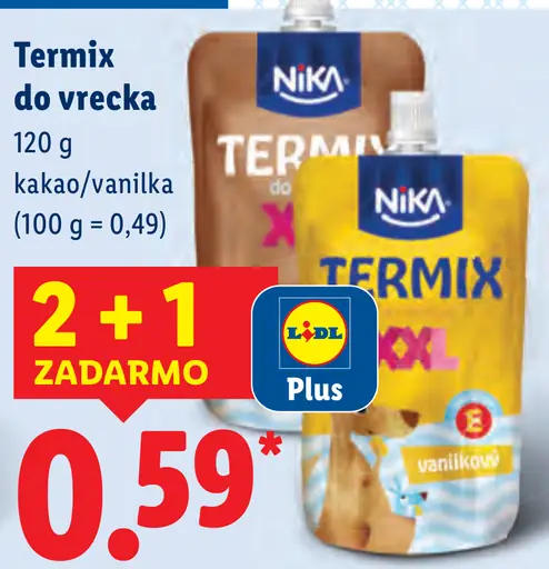 Nika termix do vrecka kakao