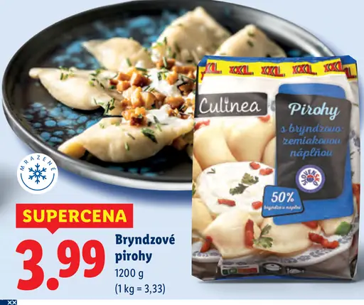 Culinea Bryndzové pirohy