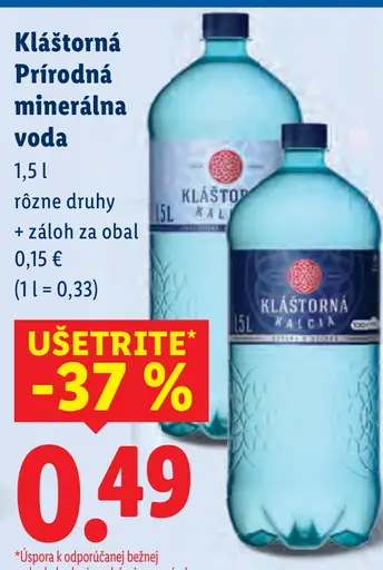 Kláštorná minerálna voda
