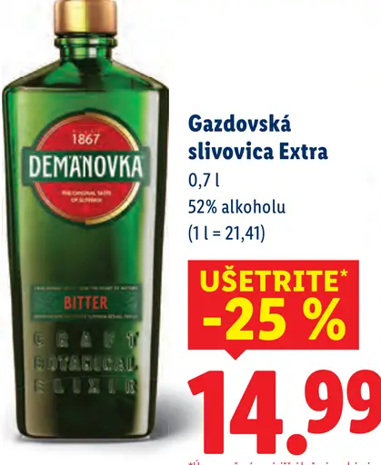Gazdovská slivovica Extra