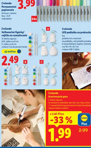 Crelando Gravírovacie pero