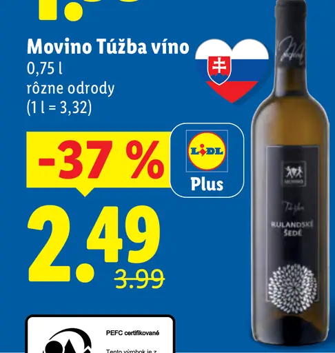 Movino Túžba víno rôzne odrody