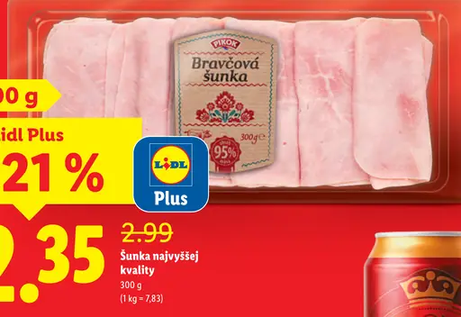 Pikok bravčová šunka najvyššej kvality