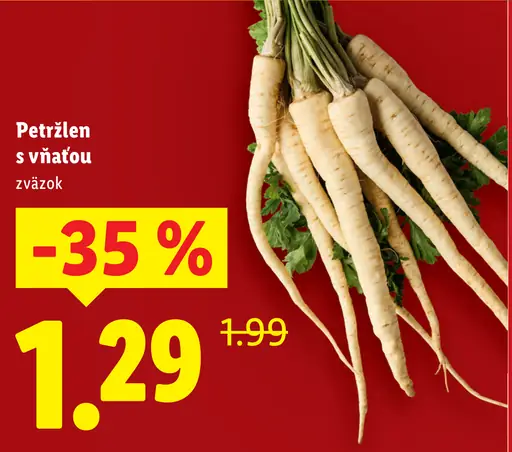 Petržlen s vňaťou zväzok