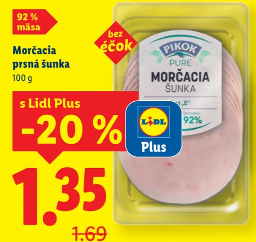 Pikok Morčacia prsná šunka