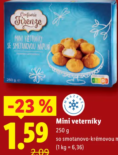 Solevita Firenze mini veterníky so smotanovo-krémovou náplňou