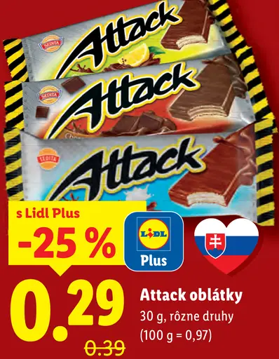 Oblátky Attack