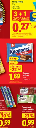 Knoppers NutBar tyčinka
