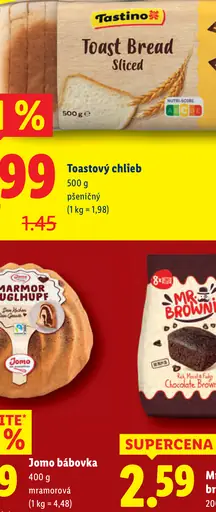 Tastino Toastový chlieb