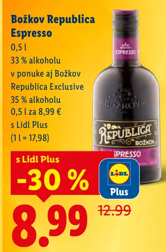 Božkov Republica Espresso