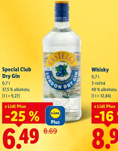 Castlegy London Dry Gin