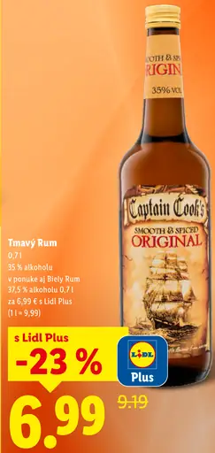 Captain Cook’s Original tmavý rum