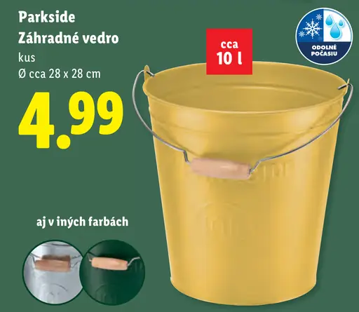 Parkside Záhradné vedro