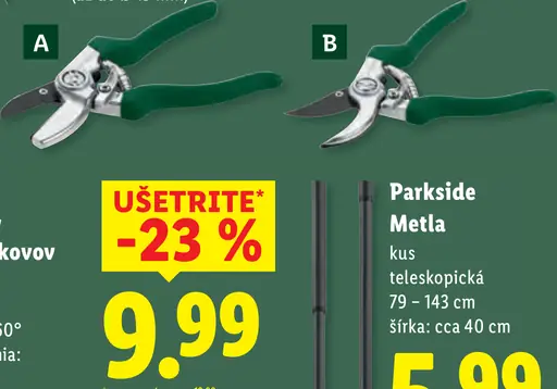 Parkside záhradné nožnice A