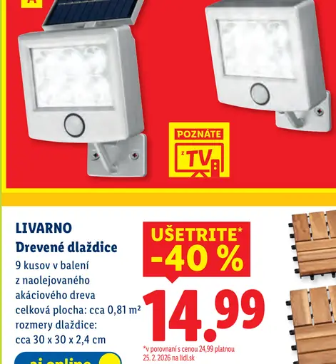 Livarno drevené dlaždice z olejovaného akáciového dreva