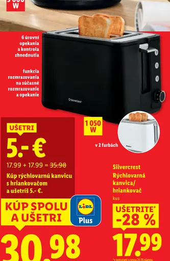 Silvercrest hriankovač