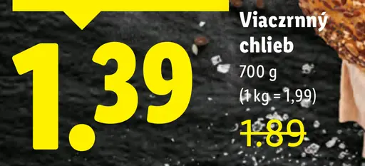 Priamo z Pece Viaczrnný chlieb