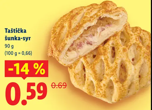 Taštička šunka-syr