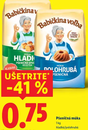 Babičkina voľba pšeničná múka hladká