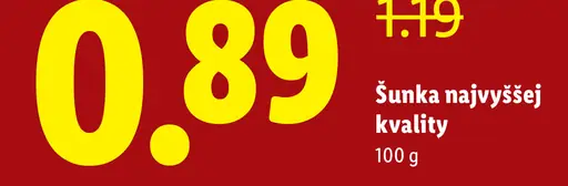 Pikok Šunka najvyššej kvality