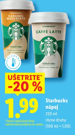 Starbucks Caramel Macchiato nápoj