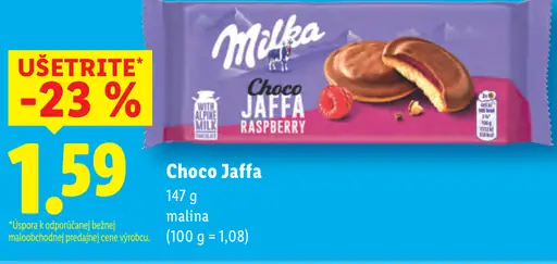 Milka Choco Jaffa sušienky