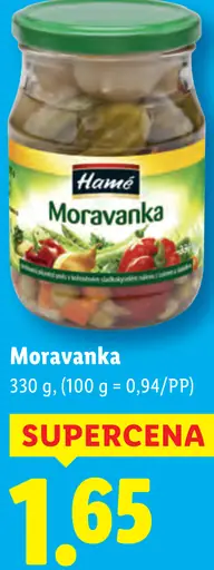 Hamé Moravanka zeleninová zmes v náleve