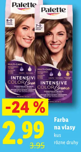 Palette Intensive Color Creme farba na vlasy pralinka 4-5